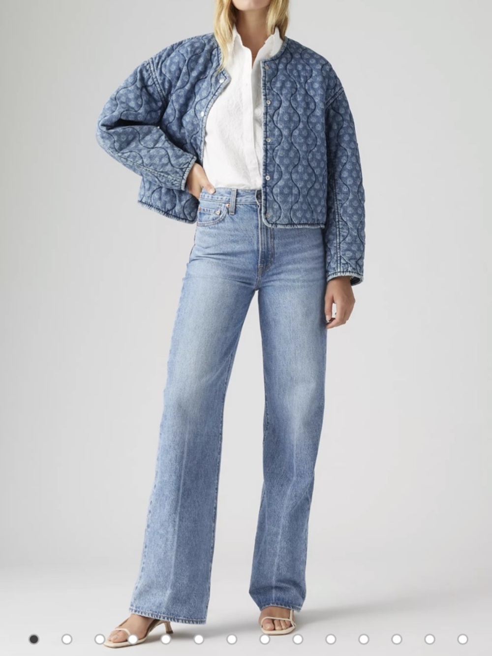 Levi's Ribcage Wide Leg Jean